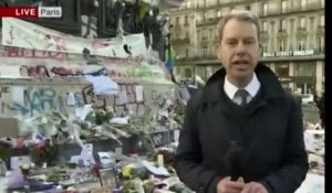 Attentats à Paris : sous le coup de l'émotion, un journaliste de la BBC craque en direct 