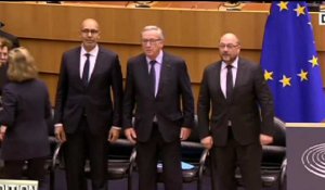 Marseillaise chantée au Parlement européen