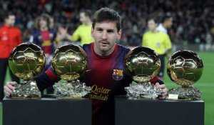 Les cinq footballeurs les plus titrés au Ballon d'Or