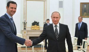 Visite surprise de Bachar al-Assad en Russie
