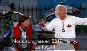 Les héros de Retour vers le futur chez Jimmy Kimmel