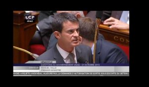 Manuel Valls se fait tacler à l'Assemblée Nationale - ZAPPING ACTU DU 22/10/2015