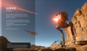 Star Wars Battlefront : objets trophées survie Tatooine