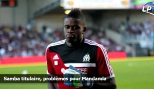 Samba titulaire, problèmes pour Mandanda