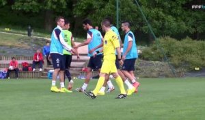 Clairefontaine : Valbuena buteur avec Bleus !
