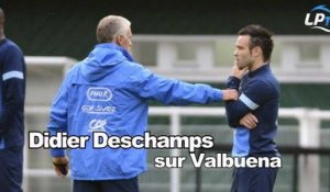 Deschamps s'exprime sur Valbuena
