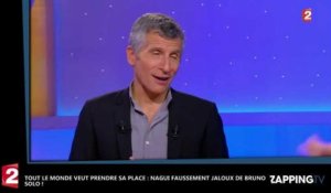 TLMVPSP : Nagui "jaloux" de Bruno Solo qui "tripote" sa femme au théâtre (Vidéo)