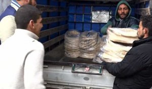Le PAM fournit de l'aide alimentaire à des familles d'Alep-Est