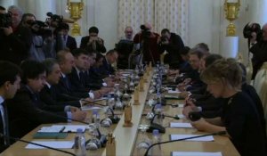 Russie: Sergueï Lavrov a rencontré son homologue turc