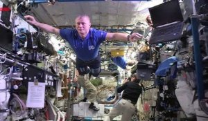 Thomas Pesquet filme le premier mannequin challenge dans l'espace