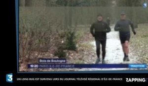 Un gros bug interrompt le JT régional de France 3 Paris Ile-De-France (Vidéo)