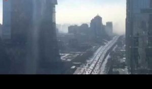 Un nuage de pollution s'empare du centre de Pékin en seulement 20 minutes