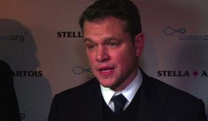 Matt Damon appelle à agir sur l'accès à l'eau et aux sanitaires