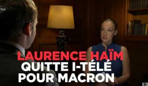 Laurence Haïm quitte i-Télé pour Macron