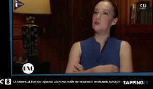 Quand Emmanuel Macron se faisait interviewer par Laurence Haïm (Vidéo)