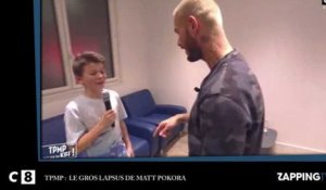 TPMP : le gros lapsus de Matt Pokora (Vidéo)