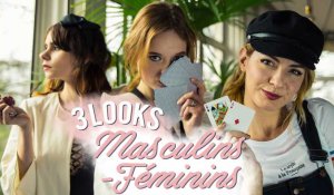 3 LOOKS MASCULINS FEMININS (avec SoUrbanGirl, Estelle Blog Mode et Natacha Birds)