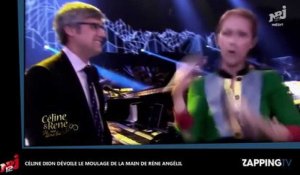 Céline Dion possède un moulage de la main de René Angélil, le souvenir morbide (Vidéo)