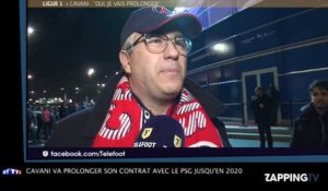 Edinson Cavani : "Je veux rester au PSG" ! (vidéo)