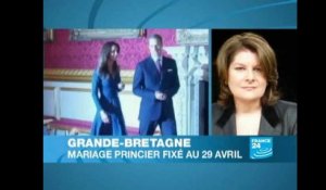 Le mariage royal de William et Kate en avril 2011, placé sous le signe de l'austérité