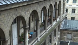 Mal-Logement: action coup de poing du DAL à l'Hôtel-Dieu à Paris