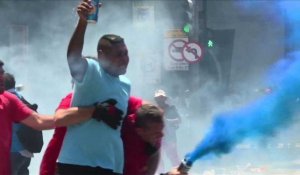 Rio: une manifestation contre l'austérité termine violemment