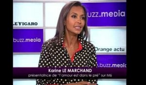 Le buzz média - Karine Le Marchand
