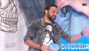 "TPMP" : Cyril Hanouna indigné, répond aux tweets racistes et à Frédéric Mitterrand (Vidéo)