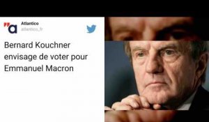 Bernard Kouchner envisage de voter Emmanuel Macron