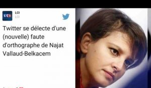 Une nouvelle bourde de Najat Vallaud-Belkacem fait rire la twittosphère