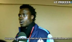 Lyon-OM 0-0 : la réaction de Sougou