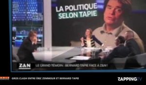 Éric Zemmour : Bernard Tapie le menace sur Paris Première, énorme clash (Vidéo)