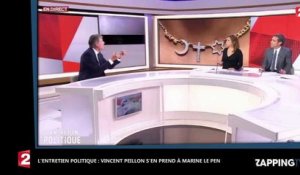 Primaire à gauche : Vincent Peillon attaque violemment Marine Le Pen et son "fascine rampant" (vidéo)