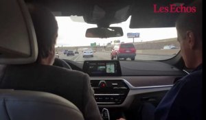 CES 2017 : à bord d'une BMW en mode autonome sur les routes de Las Vegas