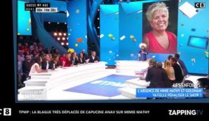 TPMP - Capucine Anav : Sa blague très déplacée sur Mimie Mathy (Vidéo)