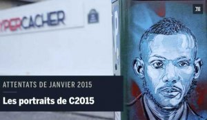 Charlie Hebdo, Montrouge, Hyper Cacher : hommage en portraits avec le street-artiste C215 