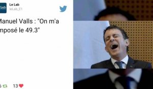 Manuel Valls : « On m'a imposé le 49.3 »