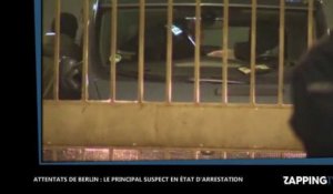 Attentat à Berlin : Les images de l'arrestation du suspect (Vidéo)