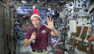 Thomas Pesquet présente son repas de Noël dans l'espace