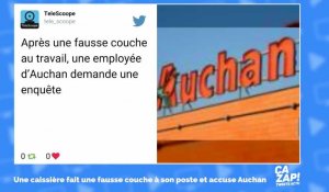 Auchan: une employée fait une fausse couche en caisse, sa direction la sanctionne