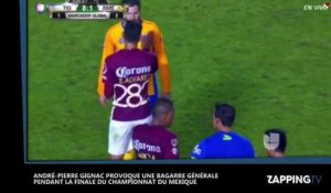 Mexique : André-Pierre Gignac provoque une bagarre générale pendant la finale du championnat (Vidéo)