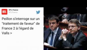 Peillon s'interroge sur un "traitement de faveur" de France 2 à l'égard de Valls