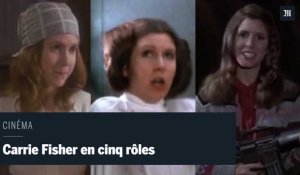 Des "Blues Brothers" à "Star Wars" : Carrie Fisher en cinq rôles