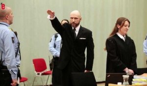 Norvège: Breivik exécute un nouveau salut nazi au milieu du tribunal