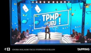 TPMP : Stéphane Guillon "part en courant" en voyant Enora Malagré (vidéo)