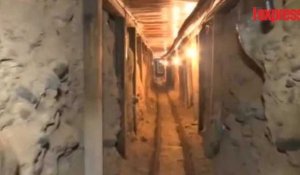 Deux tunnels découverts entre la frontière mexicaine et américaine