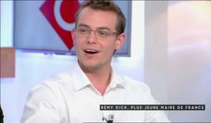 C à Vous, France 5 : Rémy Dick raconte comment il est devenu le plus jeune maire de France à 22 ans [Vidéo]