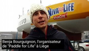 Paddle for Life sur la Meuse à Liège: l'organisateur super-content du résultat