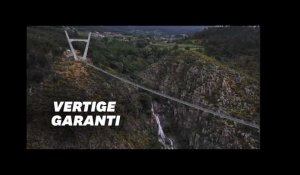 Le Portugal inaugure le pont suspendu le plus long du monde, vertige garanti