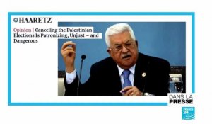 "Mahmoud Abbas annonce le report des élections palestiniennes"